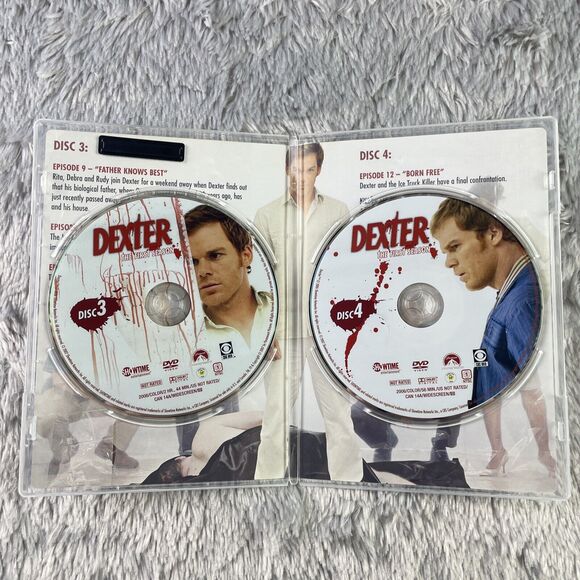 Dexter The First Season (DVD, 2006) Complete Season 4-Disc Set Michael C. Hall - Picture 11 of 16